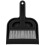 4Pcs Small Brush Cleaning Set Black Plastic Mini Broom for Desktop Use 1