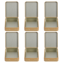 24Pièces Petites Boîtes Métal Rangement Pour Bonbons