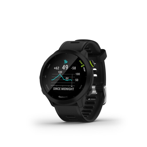 Garmin Garmin Forerunner 55, 42mm GPS running smartwatch, easy to use, 2