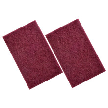 6Stk Mehrzweck Polierpads Dunkelrot Schleif- Und Poliertücher Für Holz