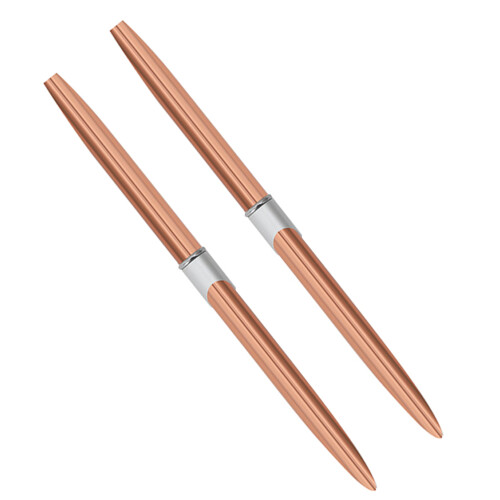 8Pièces Pinceaux Nail Rose Gold Précis
