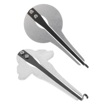 4Pièces Harpe Métallique Argent Débutant Compact Pour Adultes