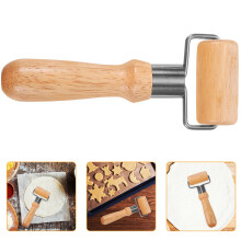 2Pièces Rouleaux À Pâte Bois Acier Khaki Rouleau Cuisine