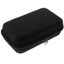 3Pièces Organisateur Noir Eva Pour Voyage Chargeur Et Électroniques