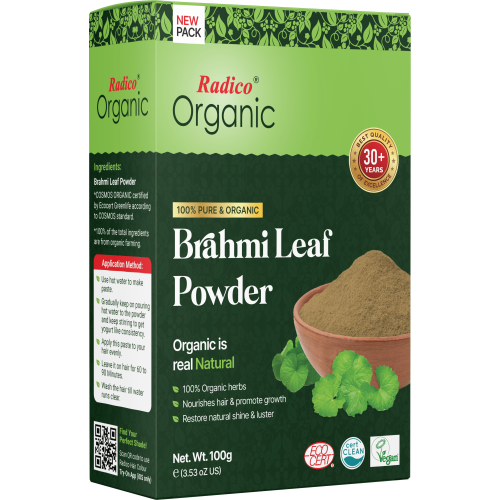 RADICO ORGANIC NATUURLIJKE BRAHMI Haarmasker