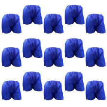 30Pièces Shorts Sauna Jetables Bleu Non- Spa