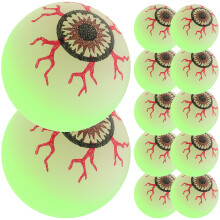 24Pièces Balles Lumineuses En Caoutchouc Variées Pour Fête Et Détente