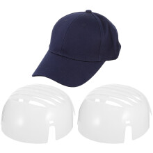4Ensembles Casquettes Baseball Protection Inserts Bump Caps Colorés Pe