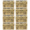 16Pièces Coffrets Pirate Dorés Miniatures En Plastique Solide 1