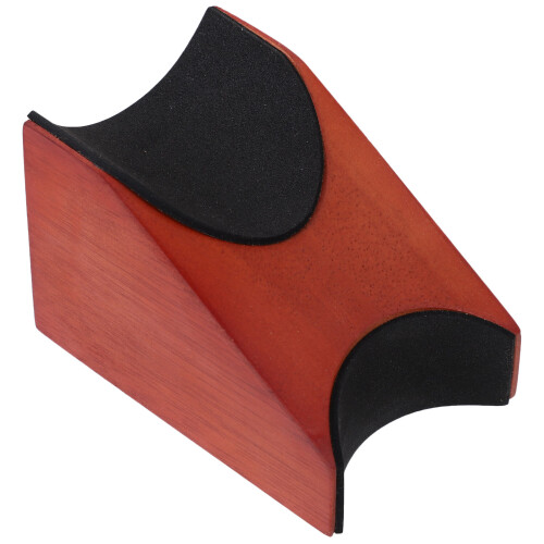 5Pièces Repose-Cou Bois Marron Pour Guitare Et Ukulélé Multi-Usage