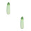 2Pcs Light Green Foam Simulation Melon Realistic Fake Fruit Decoration 6
