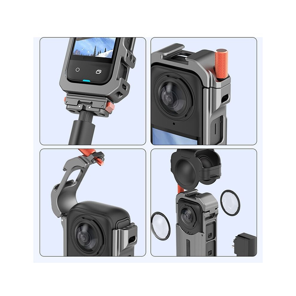 For X4 Shockproof Protective Rabbit Cage Expansion Case For X4 Metal Frame Accessories 4713140064639