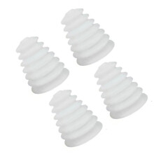 4Pièces Housses Poussière Silicone Blanches Pour Perceuses Durables