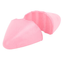 4 pares de insertos rosados para dedos de los pies - espuma de PU 5.4x4.4x2.6 cm