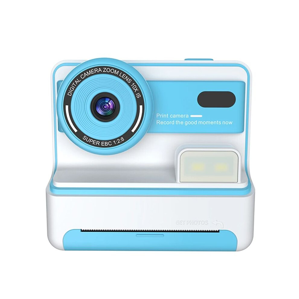 Kids Instant Print Camera 30Mp Hd 1080P Selfie Digital Camera Thermal Print Camera Fun Diy Gift 6034266142673