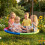 Columpio Nido Infantil Multicolor 120 x 120 x 180 cm 2