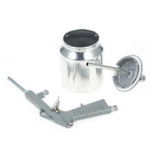 Pulverizador de aleación de aluminio 750ml 215x95x205mm plateado