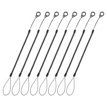 32Stk Anti-Lost Spiralkabel Lanyard Für Touchscreen Stifte Schwarz