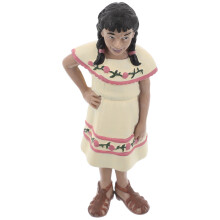 2St Unieke Multikleurige PVC Figuren Voor Modelspoor En Decor