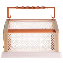 5Pièces Collecteur Khaki En Plastique, Cage Nature Et Jeux Extérieurs