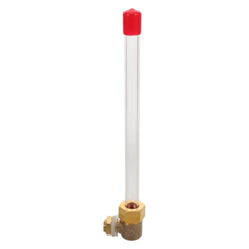3Pcs Water Tank Level Indicator Acrylic Metal Visual Gauge
