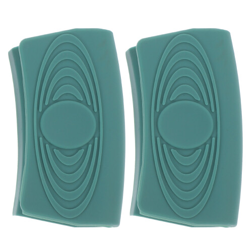 4Pcs Kitchen Silicone Pot Handle Sleeves Green Pan Covers