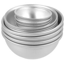 24Pièces Moules Demi-Ball Aluminium Résistant Pour Cuisine Bain