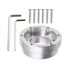 70mm Steering Wheel Adapter Plate for  G29 G920 G923 Metal Modification Replacement Part Silver