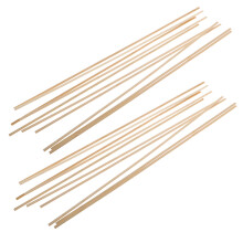 80Pcs Bamboo Craft Sticks Lightweight Support Rods