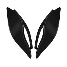 Motorcycle Windshield Side Wing Deflector Adjustable Air Deflector for Touring Electra Street Tri Glide FLHX
