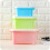 2Pcs Sky-Blue Plastic Storage Case with Buckle Secure Portable Box 1