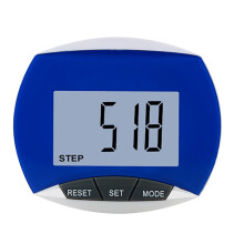 4Pcs Portable Yellow Running Pedometer ABS Monitor
