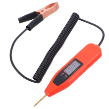 3Pcs Car Voltage Testing Pen Copper Plastic Multifunctional Orange