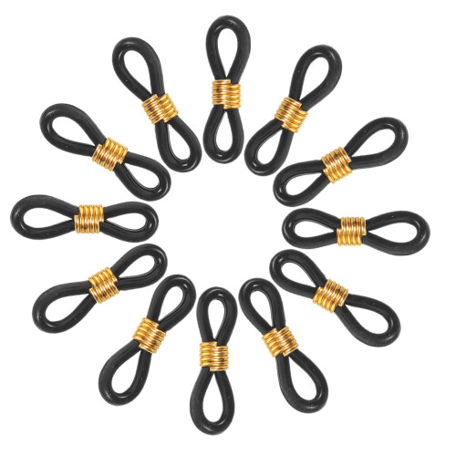 1500Pièces Bracelets Jambe Poulet Caoutchouc Métal