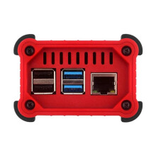 For Raspberry Pi 4 Aluminum Case with Cooling Fan Heatsinks Active Cooler Anti-Falling Protection Shell for Pi 4