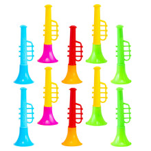 72Pièces Trompettes Mini Joueurs Enfants Plastiques Multicolores