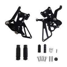 Apoio de Pés Ajustável para Motocicleta, Apoio de Pés Traseiro para S1000RR 2009-2014, Acessórios