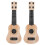 4Pcs Plastic Kid Ukulele Toy Decorative Musical Learning Instrument 1