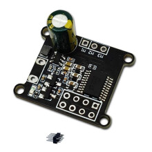 Carte de Pilote de Moteur Sans Balais , Pilote de Contrôle FOC, Module de Contrôle SVPWM 10-24 V, Remplacement Simple FOC