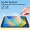 4youquality 2-Pack Screen Protector for iPad 9th/8th/7th Generation (1 5