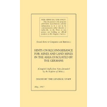 Hints on Reconnaissance for Mines and Land Mines in the Area Evacuated by the Germans