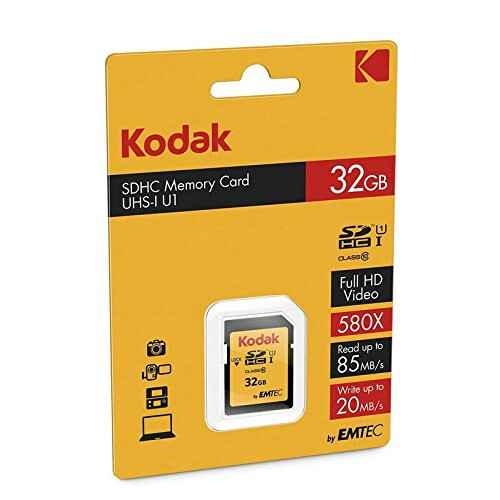 Kodak Kodak Premiun SDHC 32GB Class10 U1, packaging may vary 2