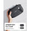 UGREEN Travel Accessories Tech Pouch Electronics Cable Organiser Bag Black 2