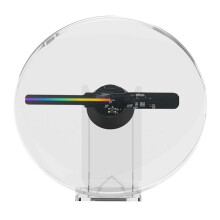 3D Holographic Projector Desktop LED Fan Screen Safe Mobile WIFI Control DIY Image HD Holographic Neon PD20