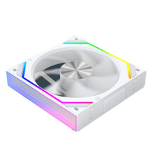 V2RS Case Fan Magic Block Free Splicing 120mm PC Computer 12V Chassis Fan Lian 3PIN 5V ARGB Divine Light Li White,A