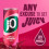 J2O Fruit Juice Apple and Raspberry 250ml Cans Pack of 12 3