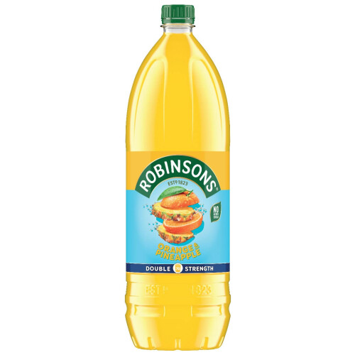 Robinsons Double Strength Orange  Pineapple No Added Sugar Fruit Squash 175 2