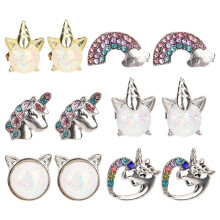 12Paare Strass Clip-on Ohrringe Für Kinder, Ohrclips Für