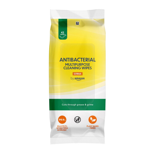 by Amazon Multipurpose Cleaning Wipes Citrus 252 wipes 42 count Pack o
