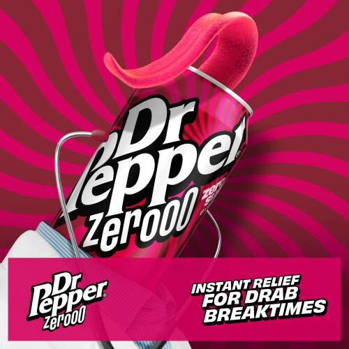 Dr Pepper Dr Pepper Can Zero 330 ml (Pack of 24) 2